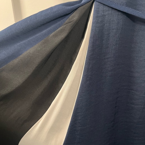 Flowy navy maxi dress - Picture 5 of 6